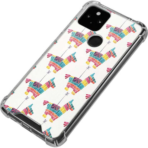 Cat Coq Llama Pinata Google Pixel 5 Clear Case